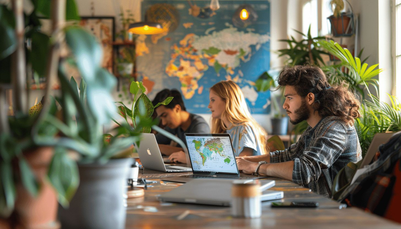 Digitale Nomaden und die Wirtschaft Veränderte Arbeitslandschaften und lokale Geschäftschancen